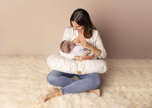 Almohada lactancia Colores + Funda algodón - Sonora baby maternidad